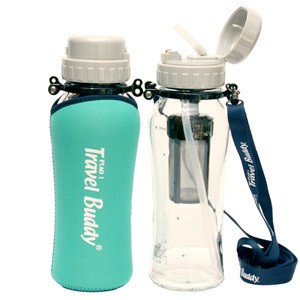 If you prefer to sip your tea from a straw, this is the travel bottle for you. 