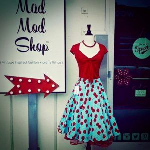 Mad Mod Shop is a great source for adorable clothing and accessories at reasonable prices.