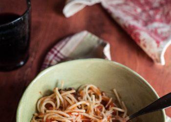 Spagetti Marinara with Meatballs