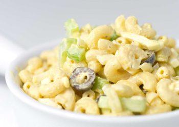 Macaroni Salad with Olives